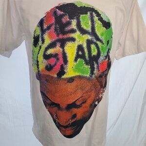 Dennis Rodman Hellstar T Shirt Men's Large NBA Bulls 3-peat Bad Boy Attitude